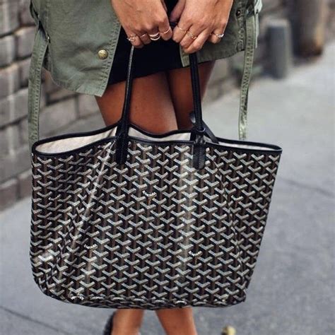 goyard tote black|luxury tote bag goyard.